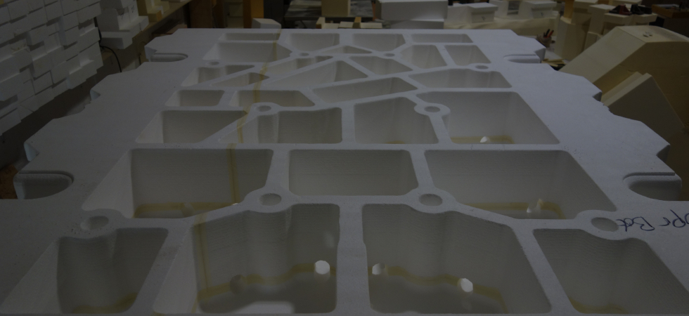 CNC Polystyrene Patterns 1